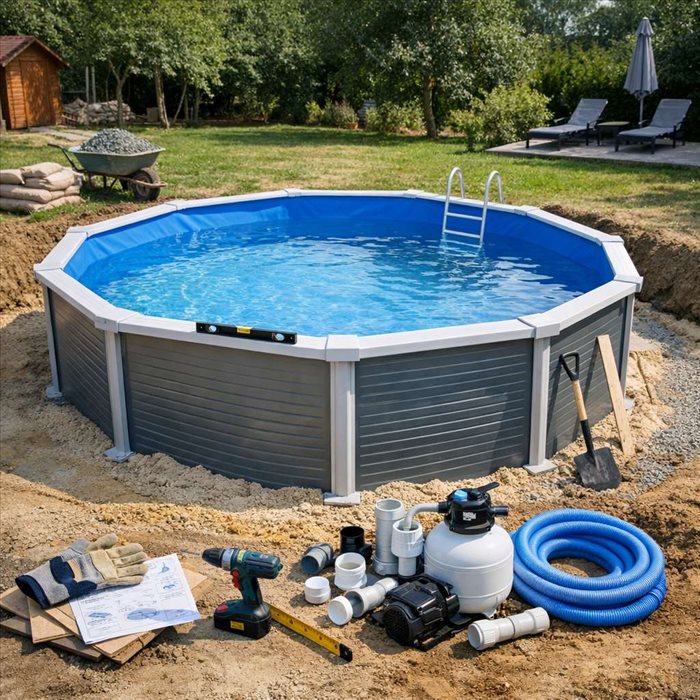 Comment poser une piscine en kit ? Guide complet et simple