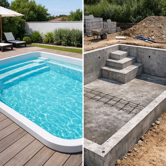 Piscine coque ou béton : comment bien choisir sa piscine ?