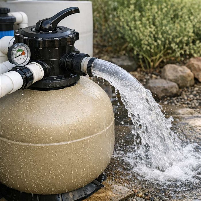 Contre-lavage du filtre à sable : guide simple et efficace