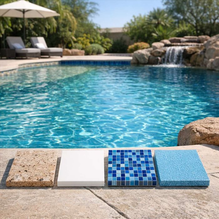 Quel revêtement choisir pour une piscine ? Guide complet et comparatif