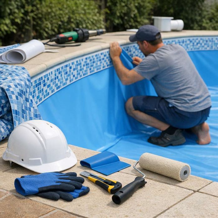 Comment poser un liner de piscine ? Guide complet et conseils