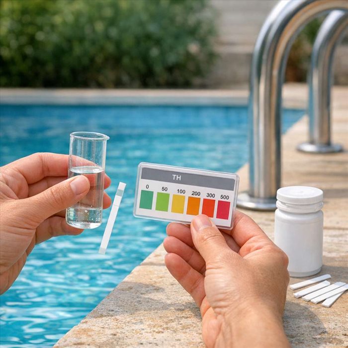 Mesurer le TH d’une piscine : guide simple et précis