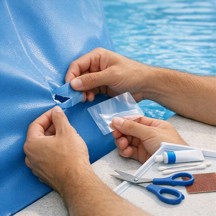 Comment réparer un liner de piscine percé ? Guide complet