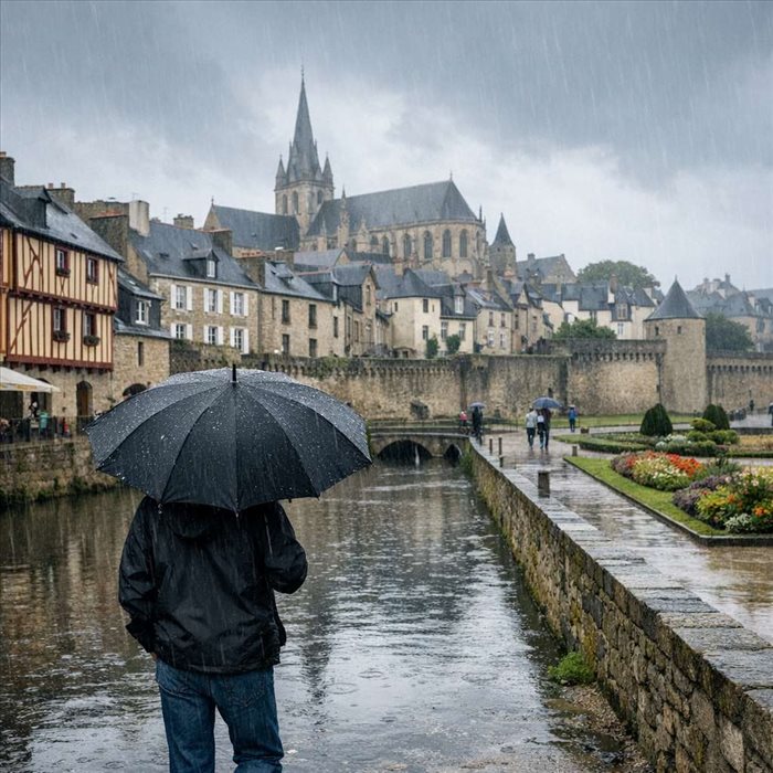 Combien de jours de pluie à Vannes par an ? Chiffres clés