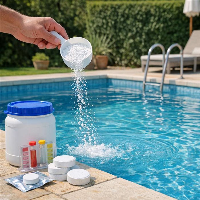 Traitement choc piscine : comment le réussir facilement ?